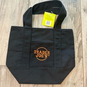 Trader Joe's Black Tote Bag